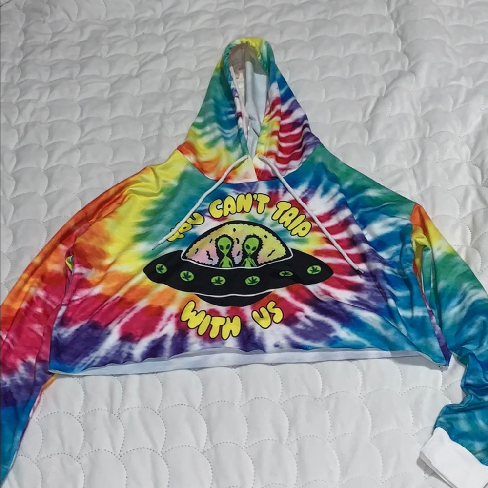 Size small cropped hoodie